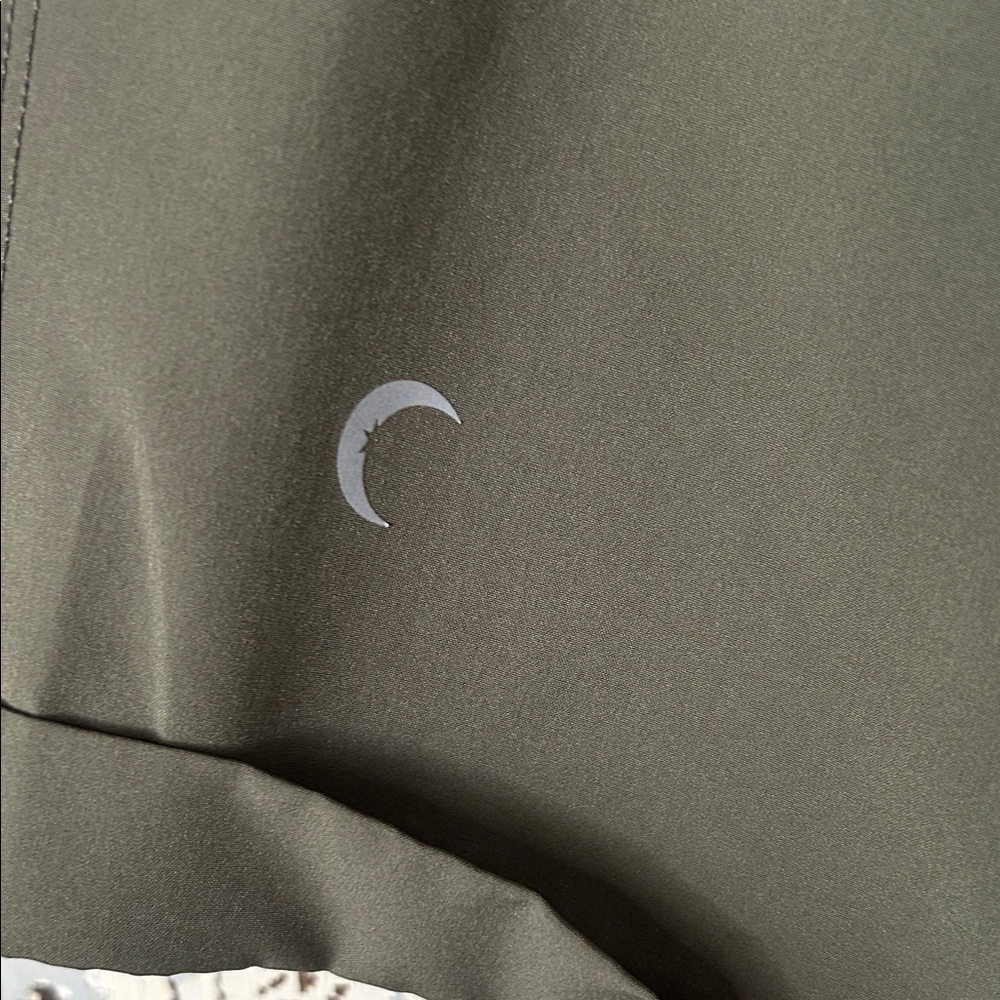 ZYIA Dark Olive Women's Athletic Shorts - Picture 3 of 5